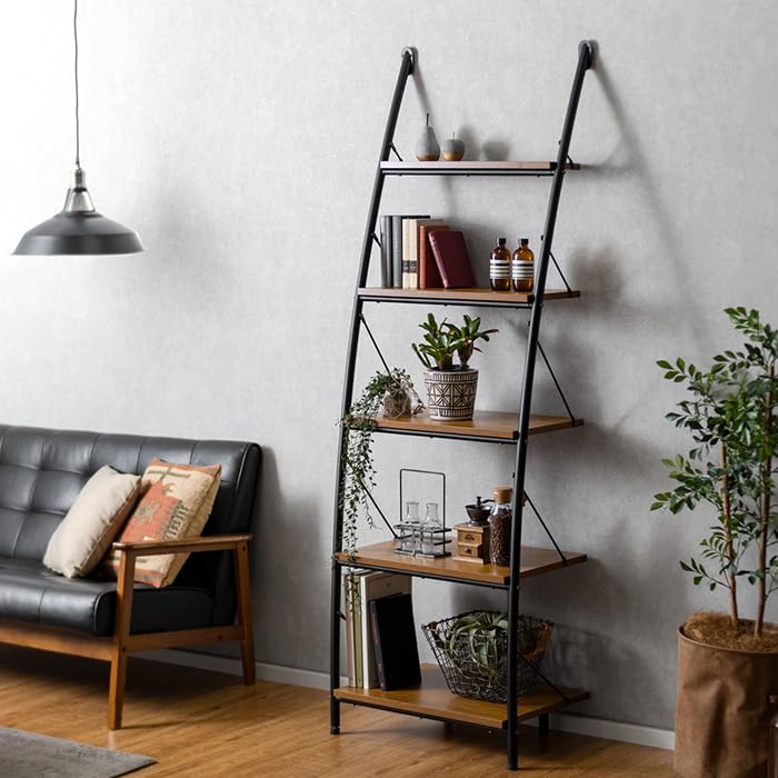 Amazon｜エア・リゾーム 壁面収納 壁面ラック 棚 ラダーラック 壁面